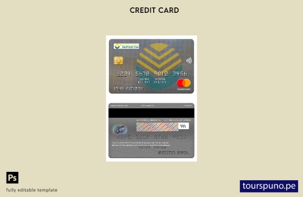 lista para imprimir plantilla de mastercard Kirguistán Kirgizbank